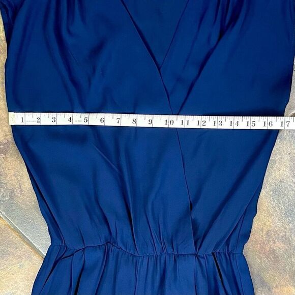 OODT Women’s Blue Wrap Jumpsuit Small - Picture 6 of 11